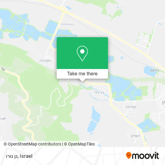 Карта גן גורו