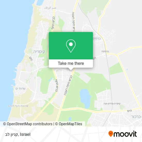Карта קניון לב