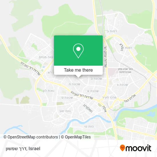 Карта דרך שמשון