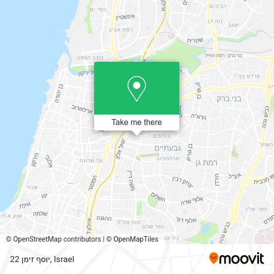 Карта יוסף זימן 22