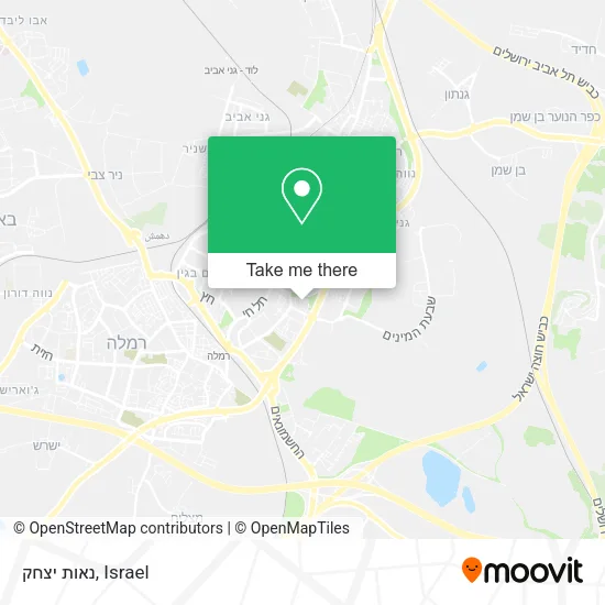 Карта נאות יצחק