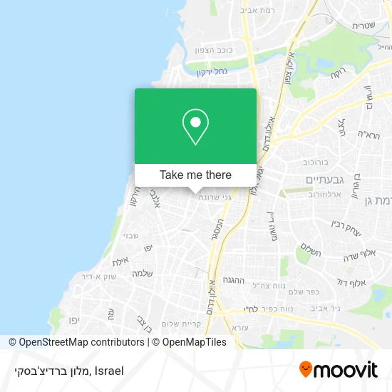 Карта מלון ברדיצ'בסקי