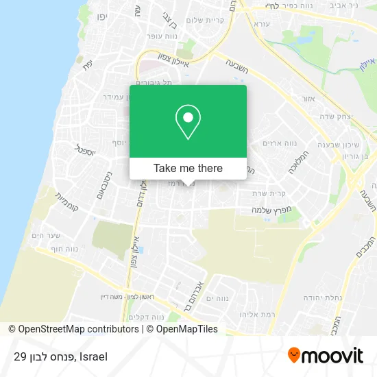 Карта פנחס לבון 29