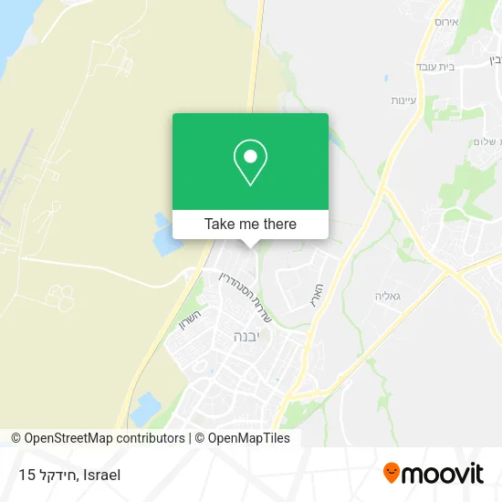 Карта חידקל 15