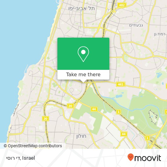 די רוסי map