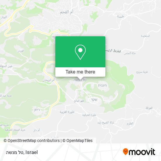 טל מנשה map
