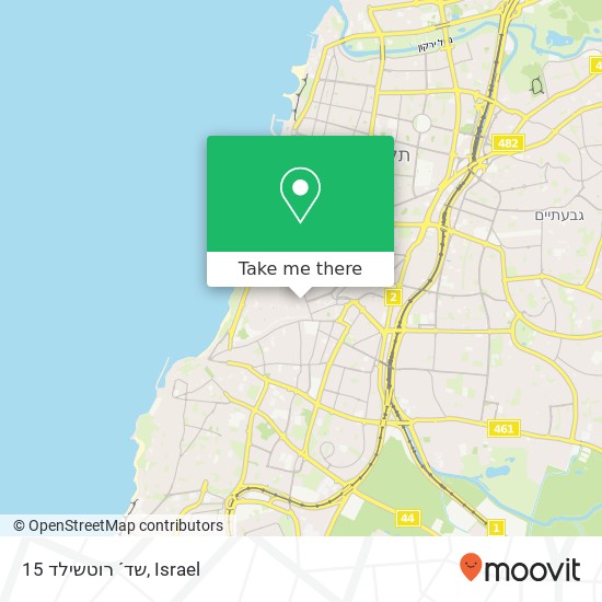 שד´ רוטשילד 15 map