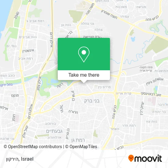 Карта הירקון