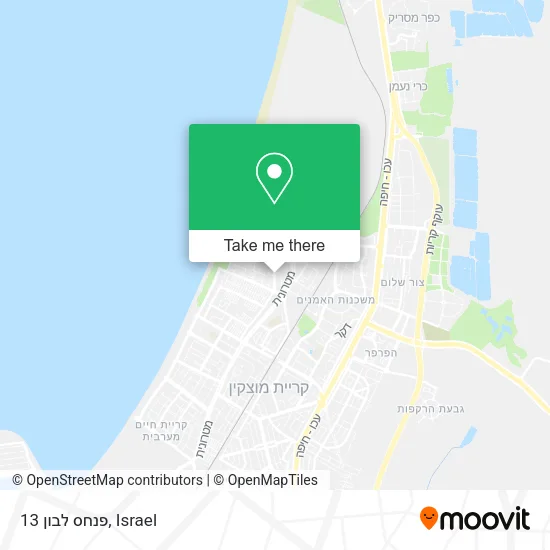 Карта פנחס לבון 13