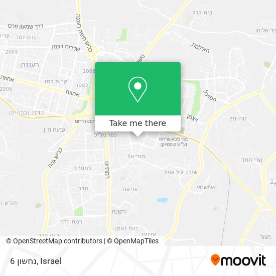 Карта נחשון 6