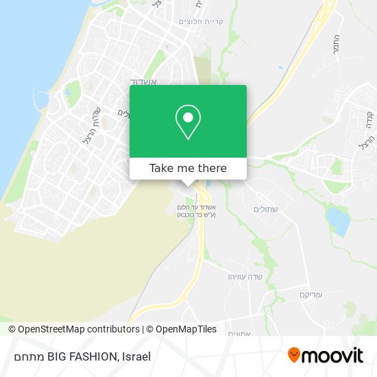 מתחם BIG FASHION map