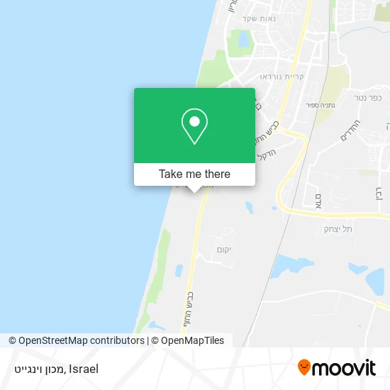 Карта מכון וינגייט