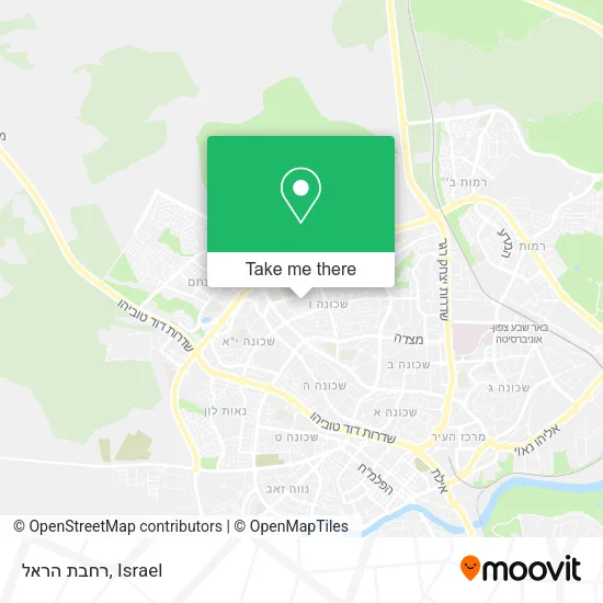 Карта רחבת הראל