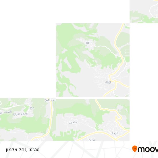 Карта נחל צלמון