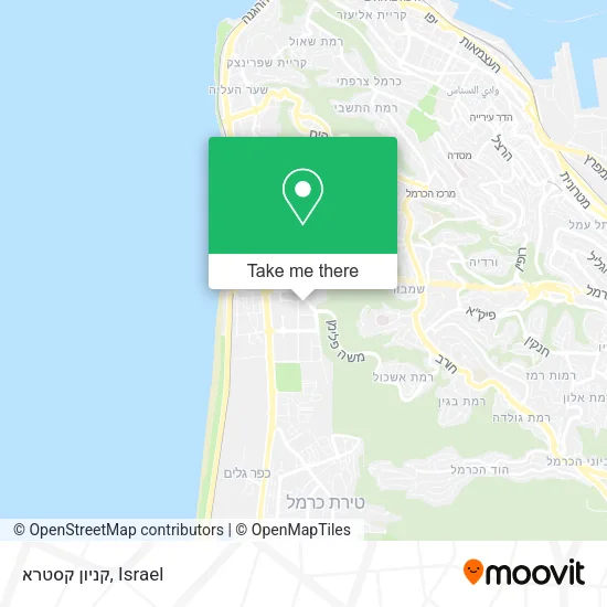 Карта קניון קסטרא
