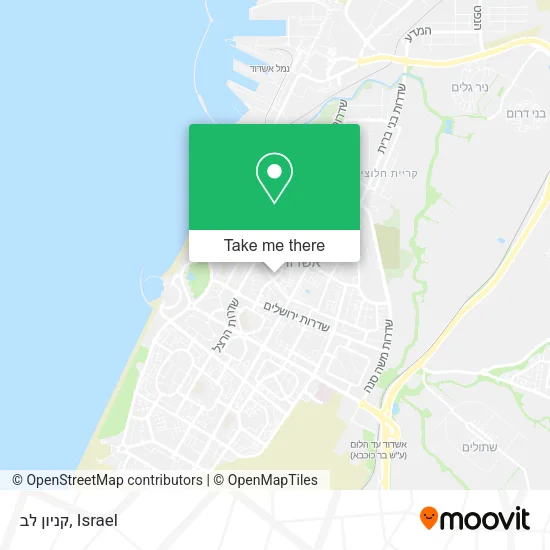 Карта קניון לב