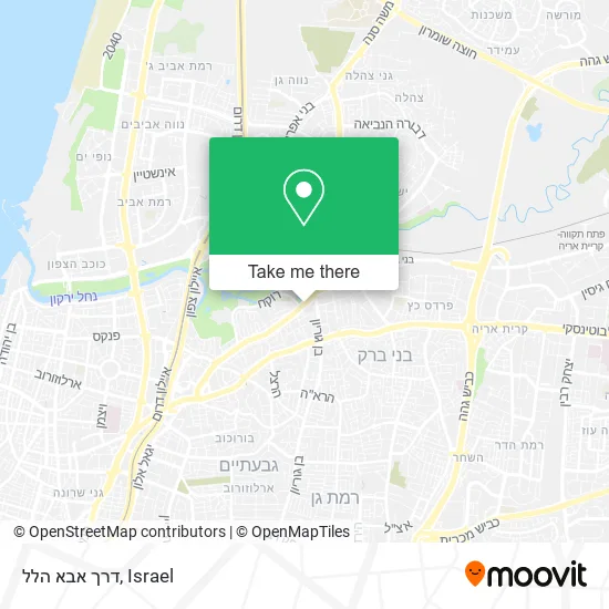 Карта דרך אבא הלל