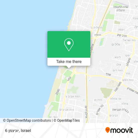 Карта יוניצמן 6