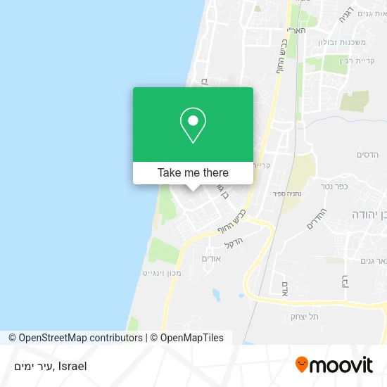Карта עיר ימים