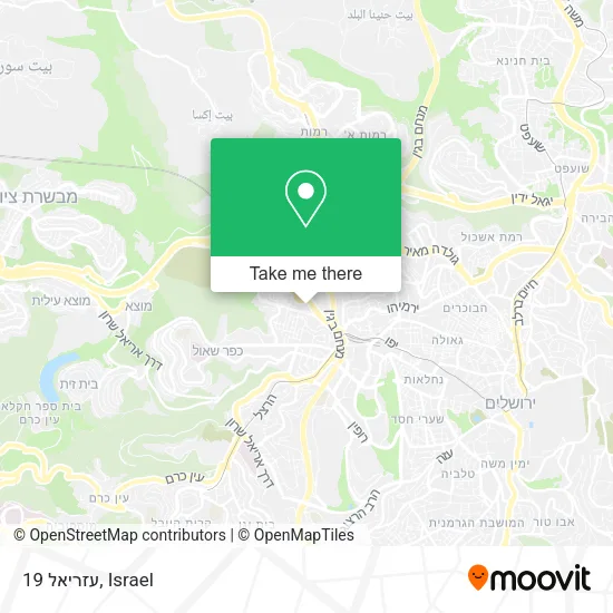 Карта עזריאל 19