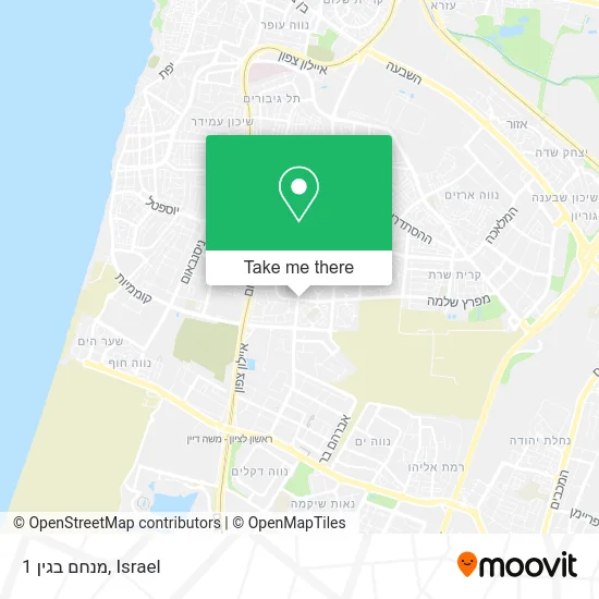 Карта מנחם בגין 1