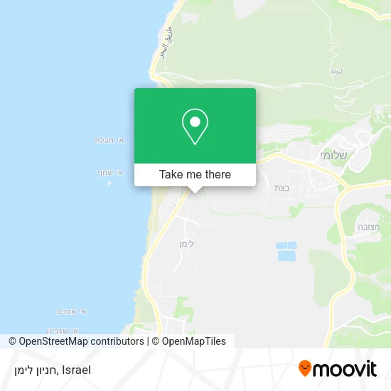 Карта חניון לימן