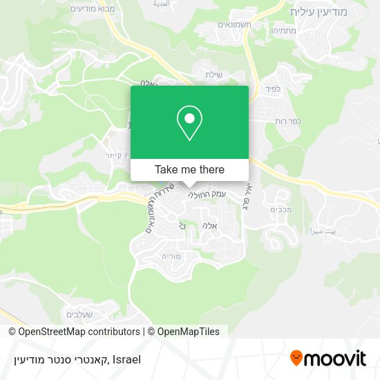 קאנטרי סנטר מודיעין map