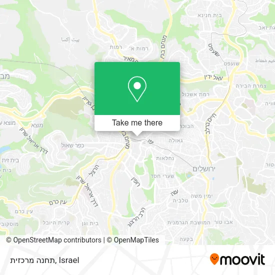 Карта תחנה מרכזית