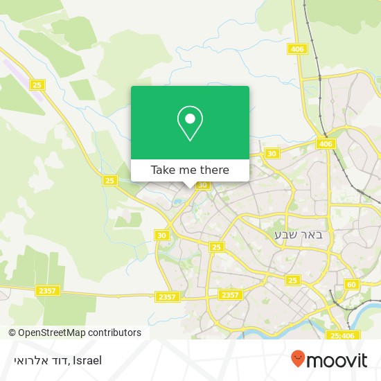 דוד אלרואי map