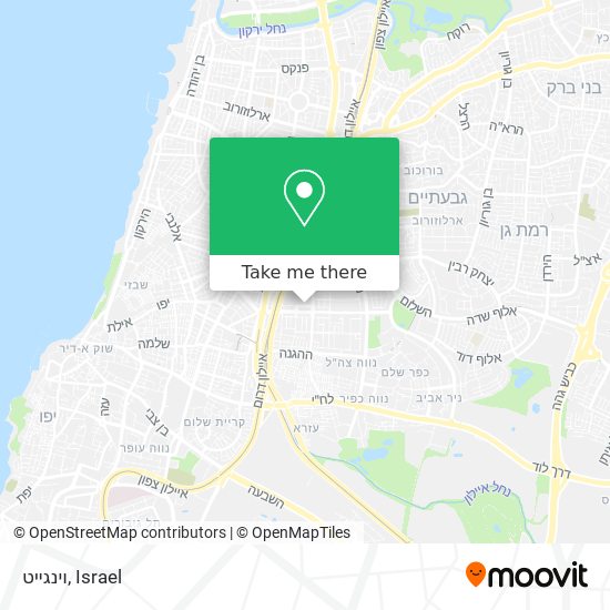 וינגייט map