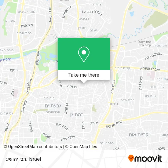 Карта רבי יהושע