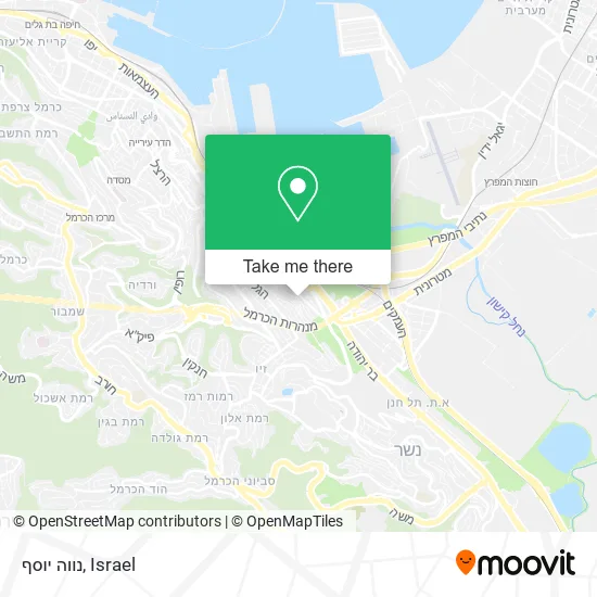 Карта נווה יוסף
