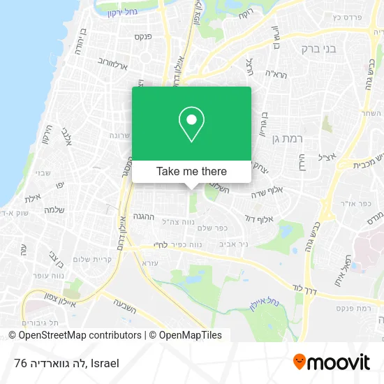Карта לה גווארדיה 76