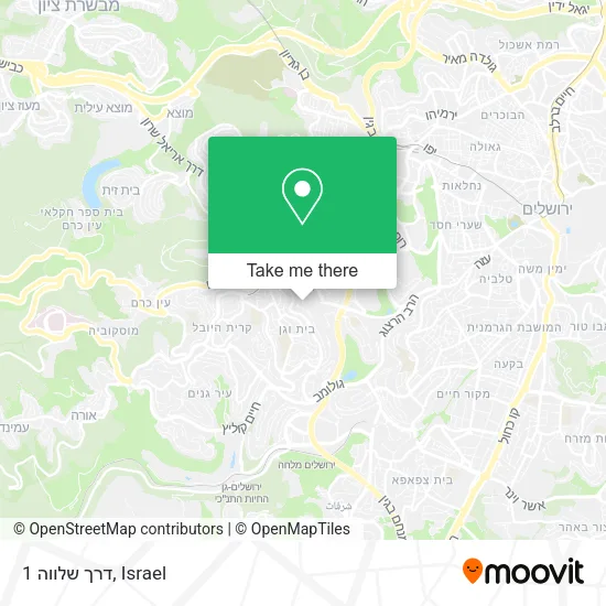 Карта דרך שלווה 1