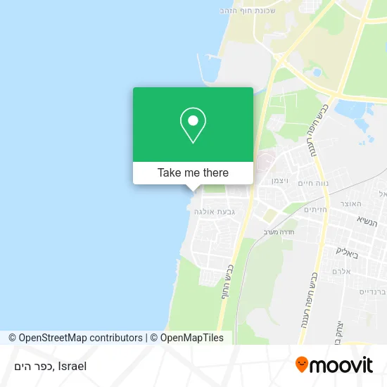 Карта כפר הים
