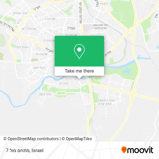 Карта מתחם מול 7