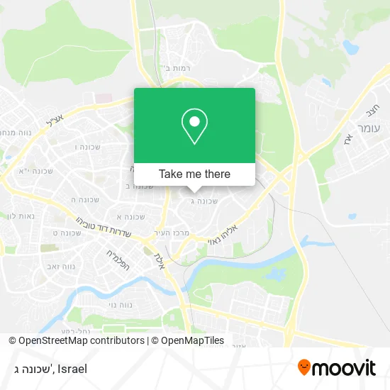 Карта שכונה ג'