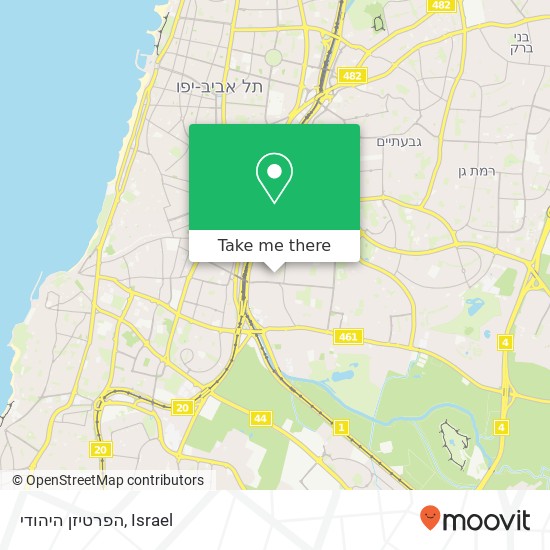 הפרטיזן היהודי map