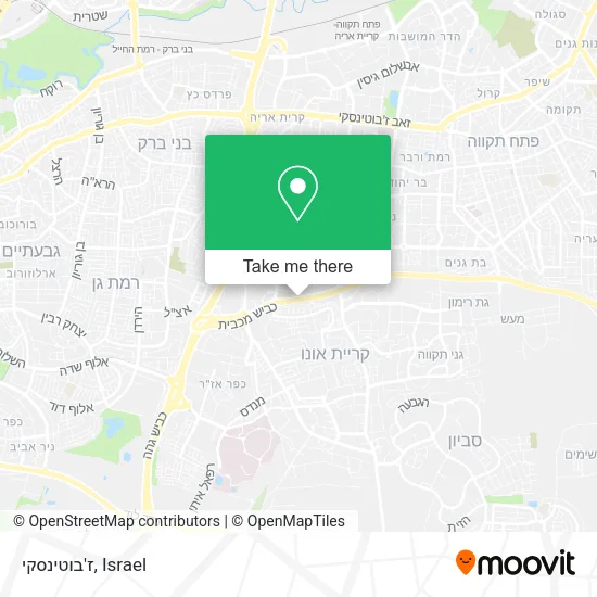 Карта ז'בוטינסקי