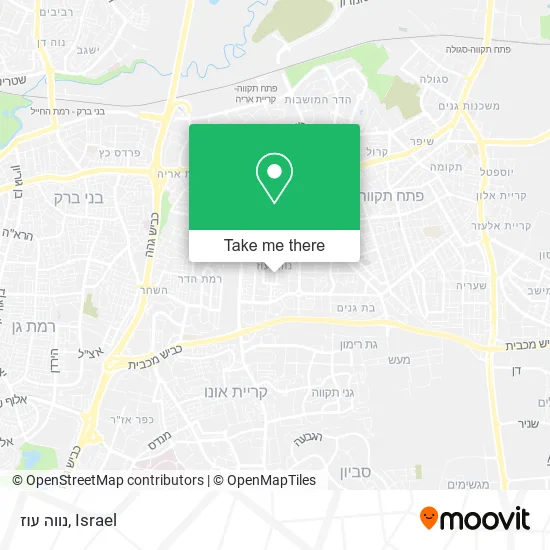 Карта נווה עוז
