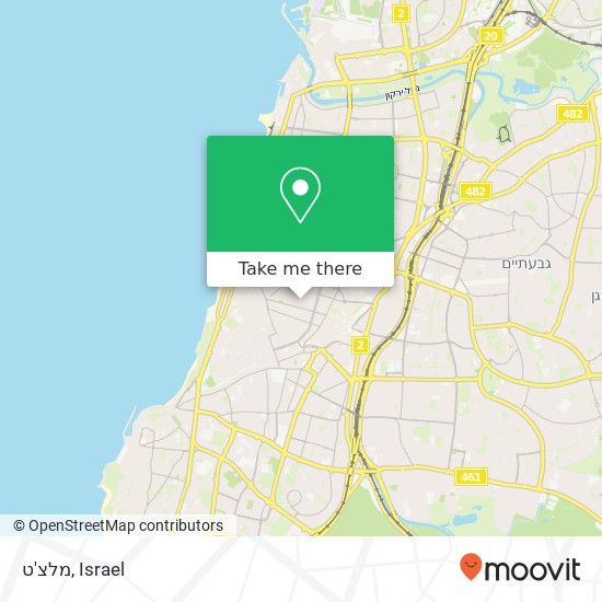 מלצ'ט map