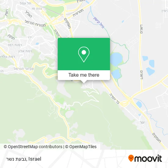 Карта גבעת נשר
