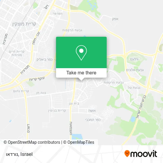 Карта נורדאו