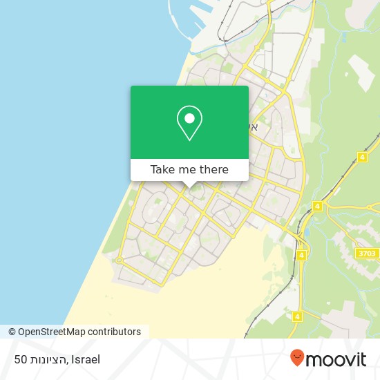 הציונות 50 map