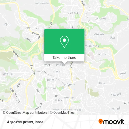 Карта שמשון פולנסקי 14