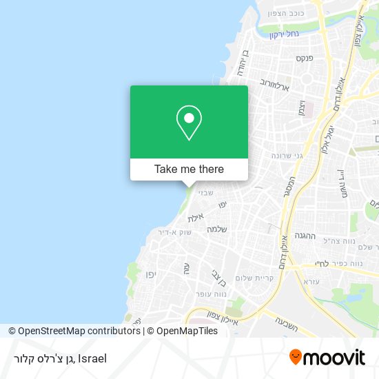 גן צ'רלס קלור map