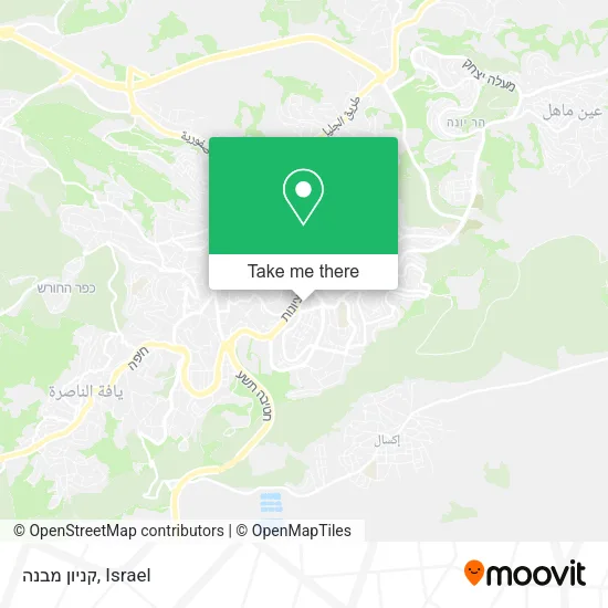 Карта קניון מבנה