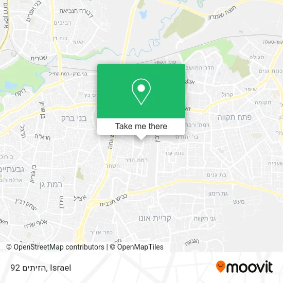 Карта הזיתים 92