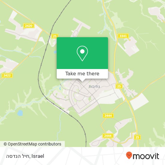 חיל הנדסה map