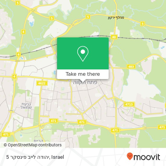 יהודה לייב פינסקר 5 map